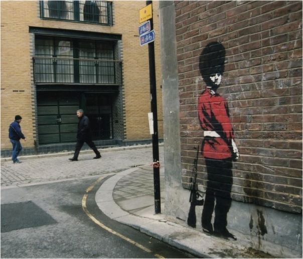 Banksy's graffiti